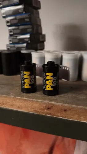 2x Filme 35mm 135 Negativo Pb Pan 100 36