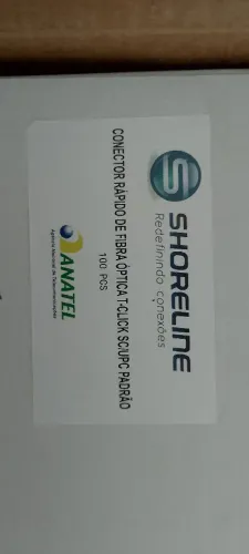 Conector de Fibra óptica Shoreline SC/UPC Click