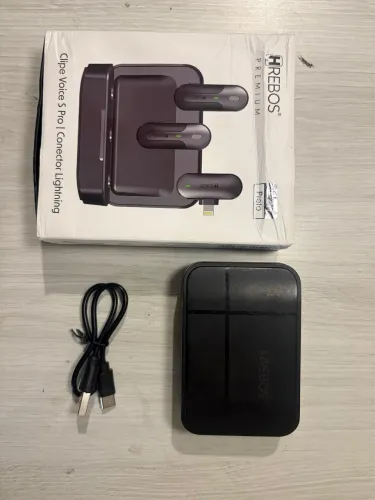 Microfone de lapela hrebos premium tf207