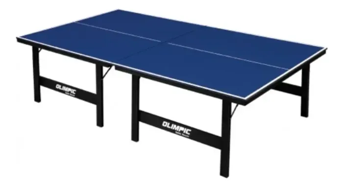 Mesa de Ping Pong Olimpic -tam oficial- Cor Azul Fabricada em MDP