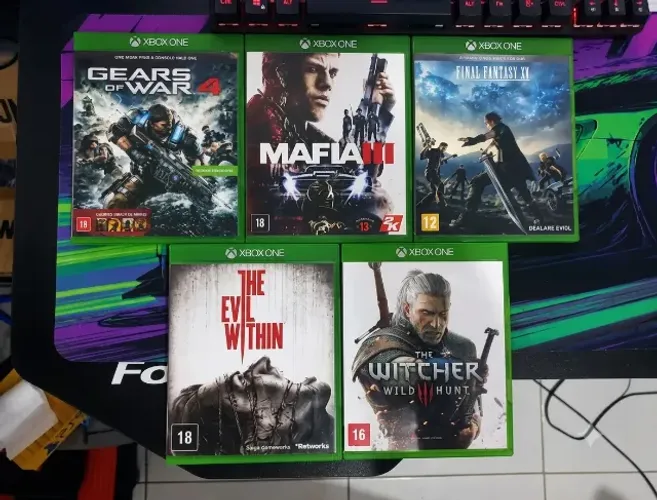 Lote de jogos Xbox One