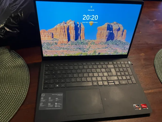 Notebook Dell Inspiron l15-a0505 Ryzen 5 8gb ram 512ssd