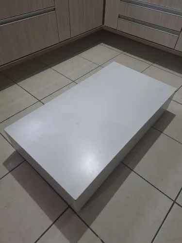Mesa de centro MDF branca
