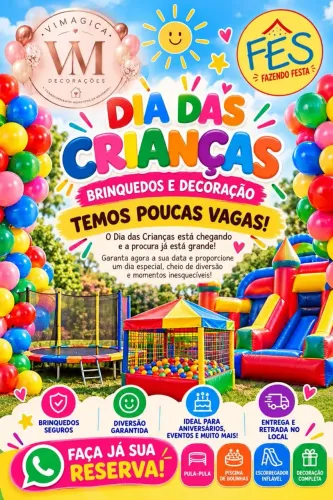 Pula pula e piscina de bolinha