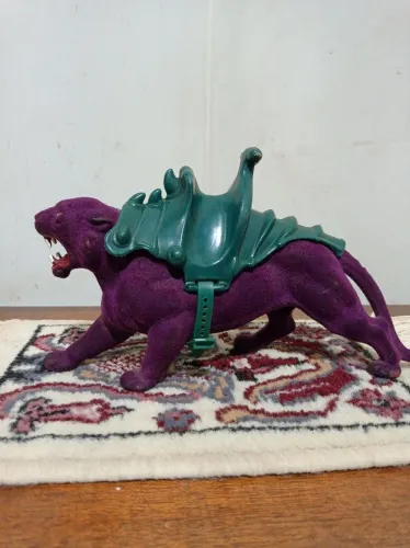 Panthor Original He-man anos 80(esqueleto)- Estrela/Mattel com sela original.