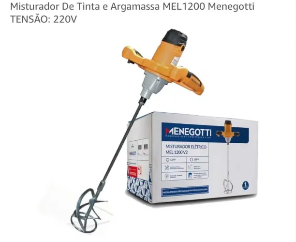 MISTURADOR DE TINTA E ARGAMASSA