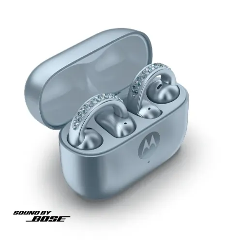 Fone de ouvido Sem Fio Moto Buds Loop Crystals by Swarovski
