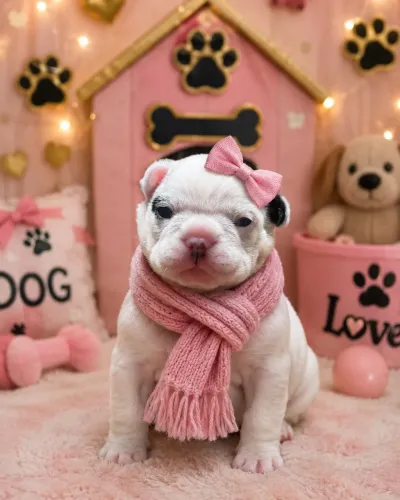 Filhotes de Bulldog Francês c/Pedigree 