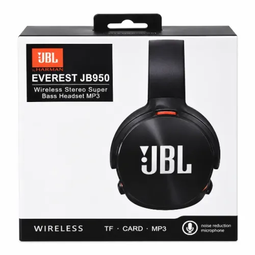 Fone de Ouvido JBL Everest JB950 Bluetooth Wireless Stereo Super Bass com MP3 e Cartão TF