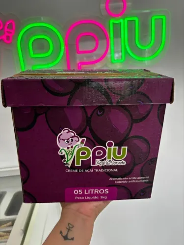 AÇAÍ ,GELO SABORIZADO ,PICOLÉ E SORVETE