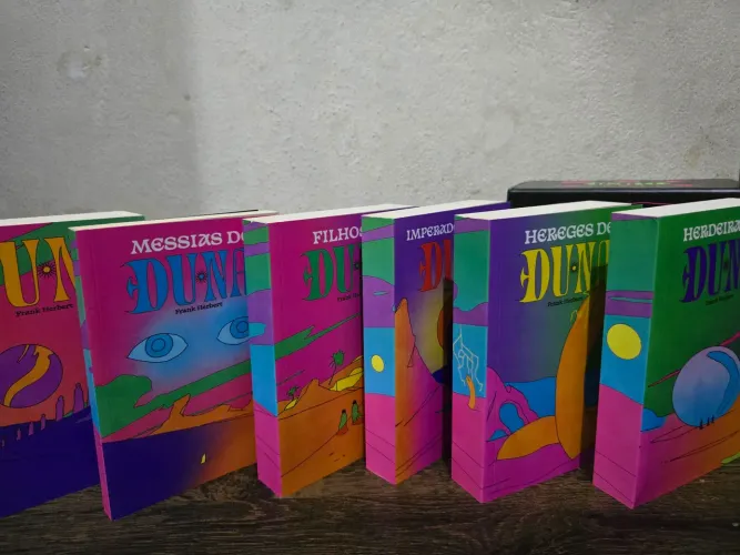 Box Duna 6 livros edição de bolso