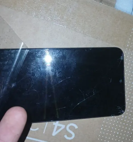 Tela Display Moto E22 Com Aro - Toda Original - Retirado