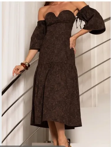 Vestido novo mídi Bambola