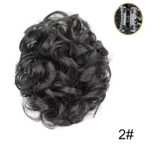 Coque de cabelo.sintetico