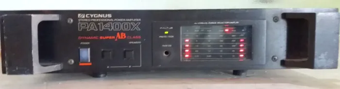 amplificador cygnus pa  1400 x