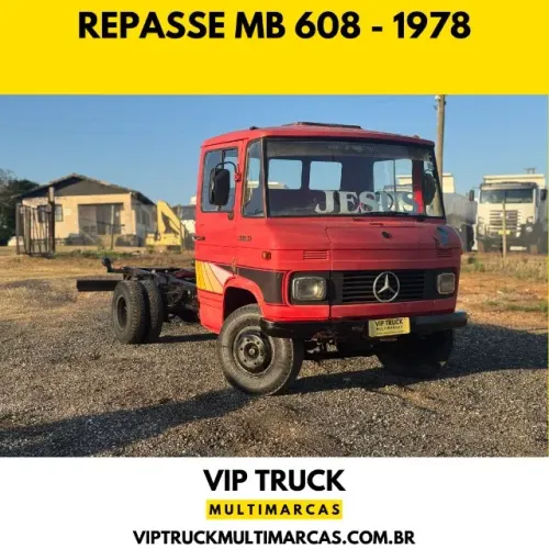 REPASSE Mercedes Benz MB 608 no chassi