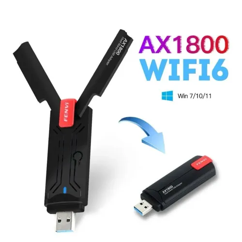 PLACA WIFI 6 USB 3.0 FENVI AX1800