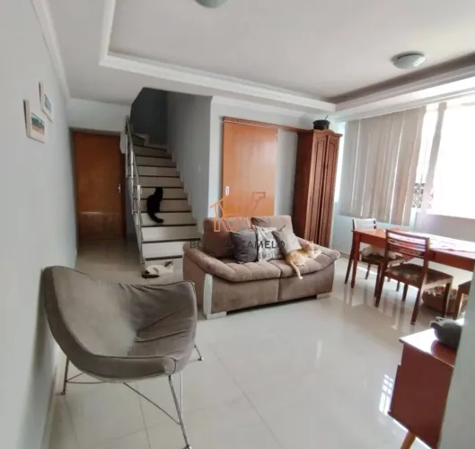 Cobertura com 3 quartos à venda, 130 m² por R$ 665.000 - Castelo - Belo Horizonte/MG