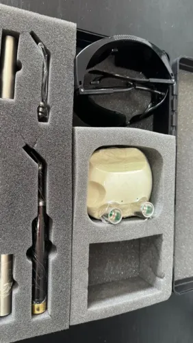 Kit/ manequim odontológico c/ cabeça e assessórios