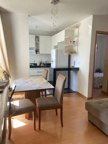 Apartamento mobiliado condomínio cachoeira dos Cristais
