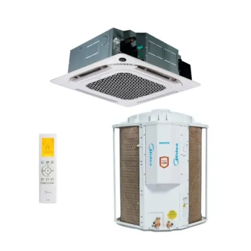 AR CONDICONADO SPLIT CASSETE 4 VIAS 60 MIL BTUS MIDEA CARRIER