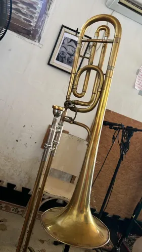 Selmer Lago Large Bore Tenor, Paris, France. vintage 1960's model.
