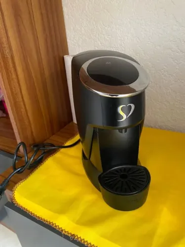 Máquina Para Café Espresso 3 Corações Touch Preta 127V - Tres Coracoes