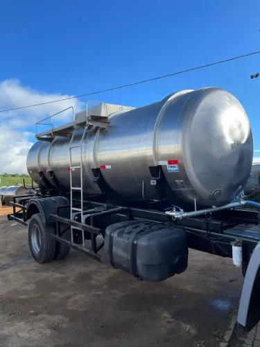 TANQUE INOX 10.000L PRA CAMINHÃO TOCO