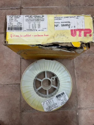 Arame tubular UTP AF Ledurit 60 1,6