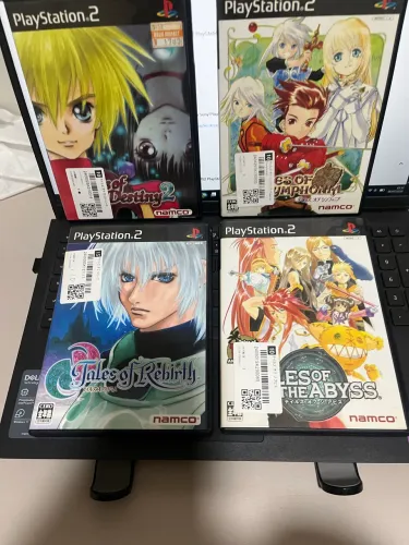 4 Jogos da Saga Tales Of de ps2 original 