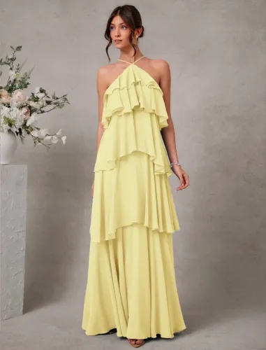 Vestido Shein Amarelo