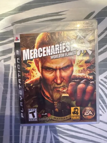 Mercenaries 2 World in Flames PS3 com manual PlayStation 3
