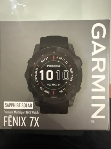 Garmin Fênix 7X Sapphire Solar