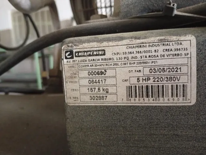 Venda de compressor de ar comprimido