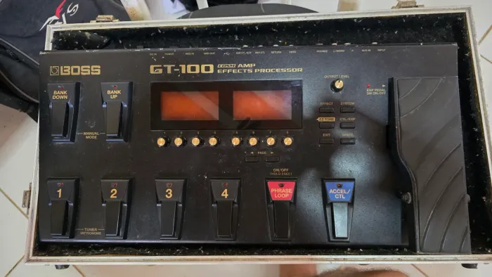 Boss Gt100 + Case + Fonte Original