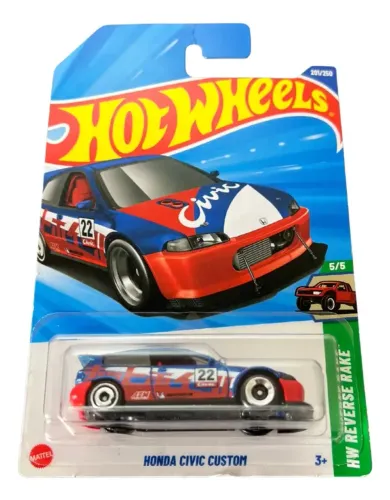 Hot Wheels Honda Civic Custom HW REVERSE RAKE