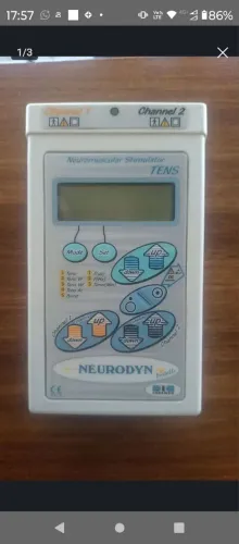 Máquina eletroterapia neurodyn portátil tens