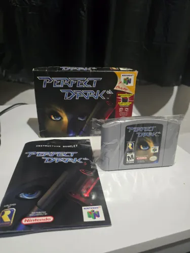 Perfect Dark - Nintendo 64 - N64 - Com caixa e Manual Originais