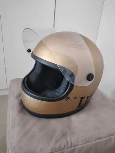 Capacete Lucca Customs Retro