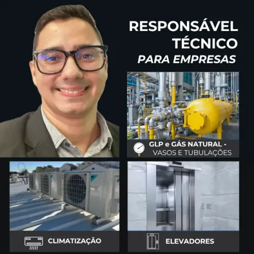 Responsável Técnico para Empresas - Engenheiro Mecânico