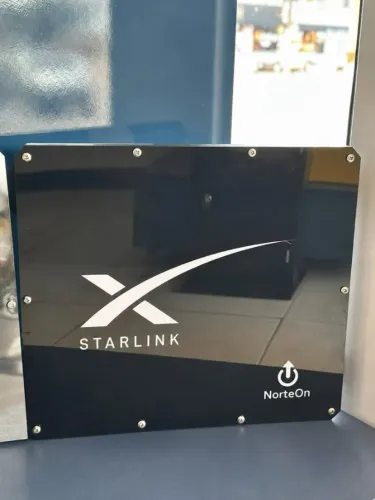 Case externo da starlink mini 