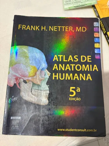 Kit 3 livros odonto: Atlas de anatomia humana 5 educação + ..