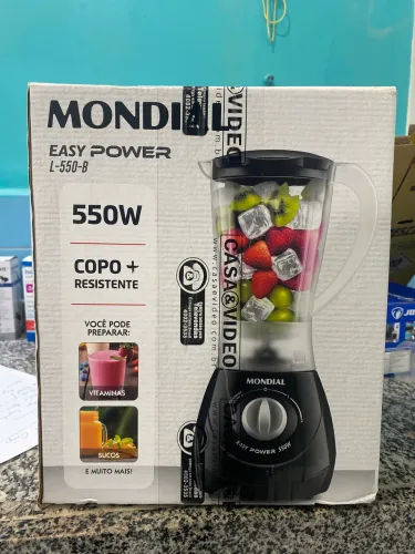 Liquidificador Mondial 550w - Na caixa