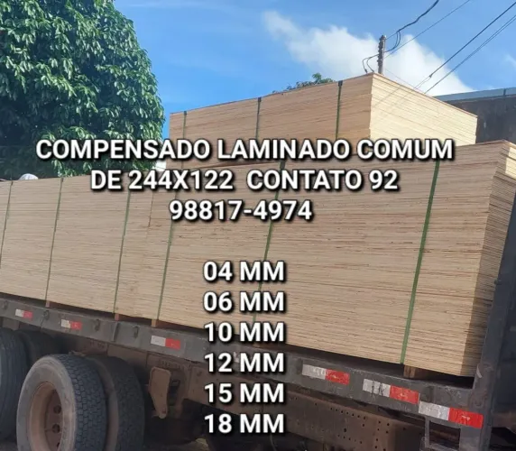 VENDE SE COMPENSADO NOVO DIRETO DA FÁBRICA