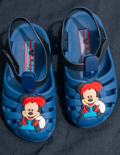 Sandália infantil mickey azul 20/21