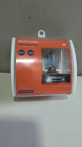 Lâmpada automotiva Multilaser 5000K H 11 12 v