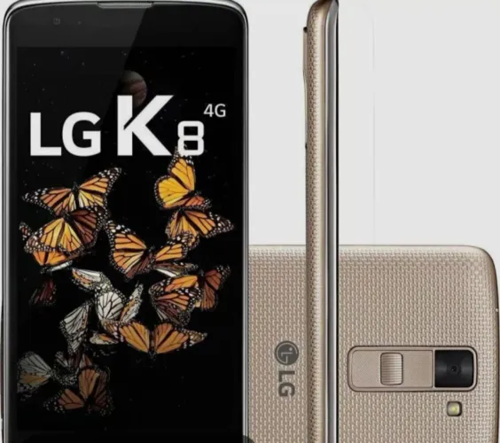 Celular LG k8 com nota fiscal com a caixa original