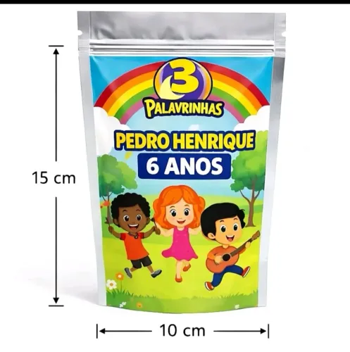 Saquinhos zip personalizados 