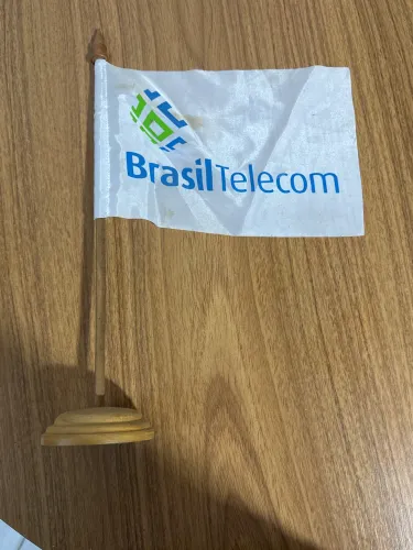 Bandeira de mesa Brasil telecom