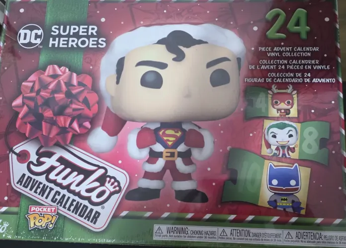 Funko Pop - Calendário de advento - DC Super Heroes